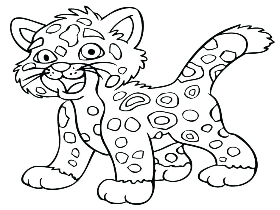940x705 Cheetah Coloring Pages Cheetah Coloring Pages Coloring Page Baby