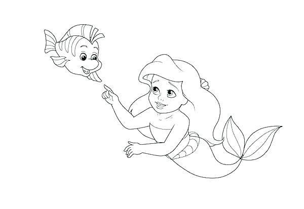 600x413 Disney Ariel Coloring Pages Coloring Pages Online Princess