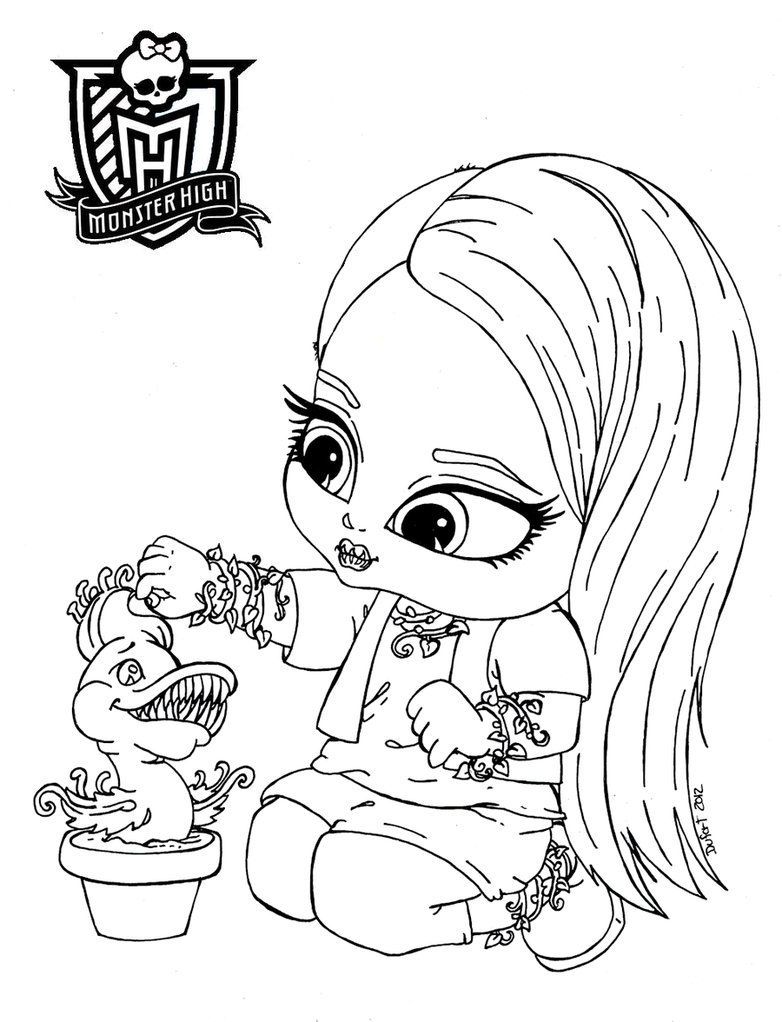 782x1022 14 Pics Of Monster High Baby Coloring Pages To Print