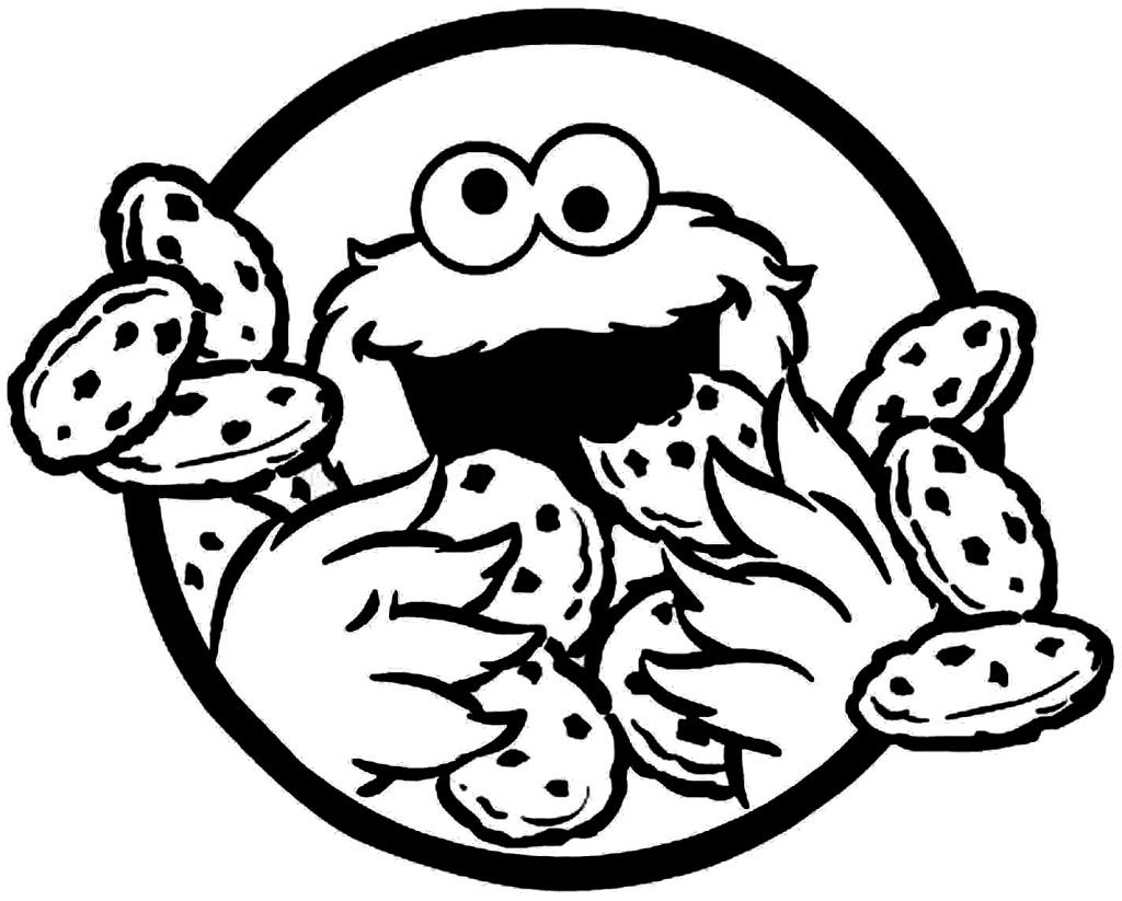 1024x823 Cookie Monster Coloring Pages Coloring Pages Kids