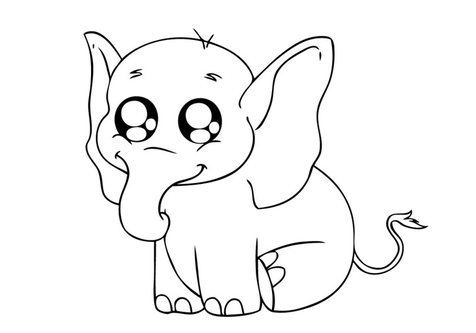 Baby Cow Coloring Pages