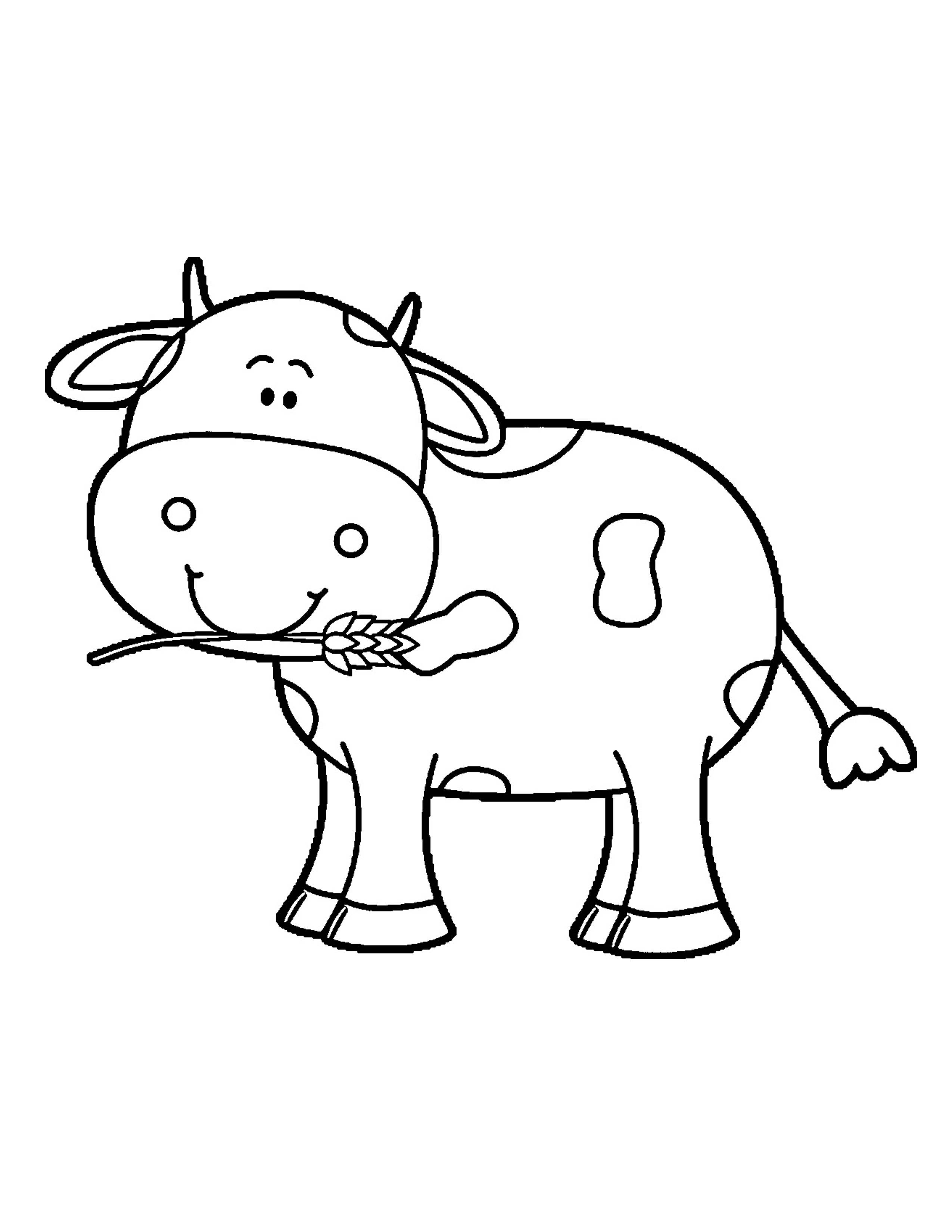 2550x3300 Inspiration 75 Luxury Pictures Of Cute Baby Cow Coloring Pages