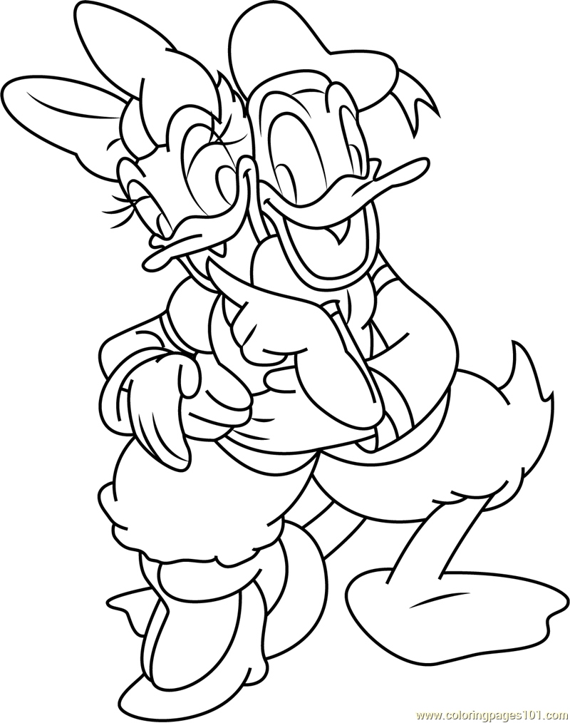 800x1014 Donald Duck Coloring Pages New Donald Duck Logo And Design Ideas
