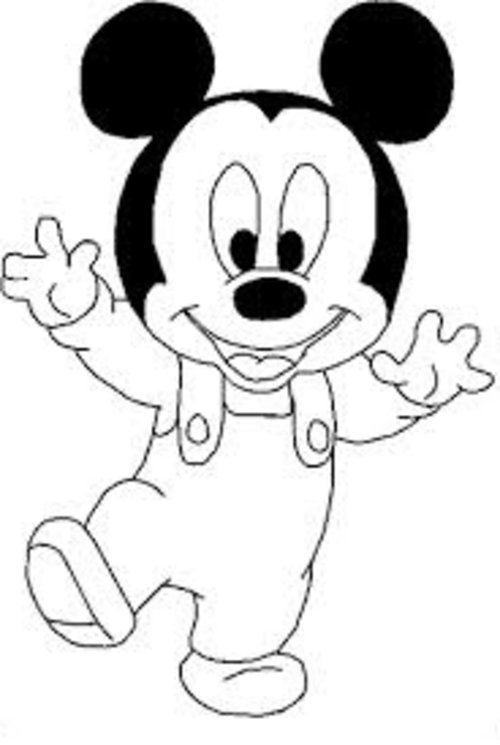 Baby Disney Characters Coloring Pages