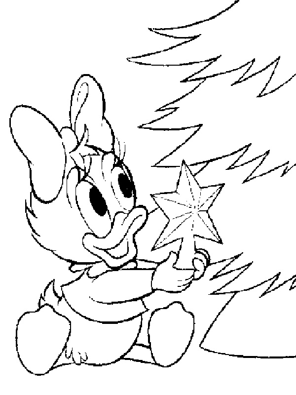 600x800 Baby Daisy Duck Christmas Coloring Pages Coloring Pages