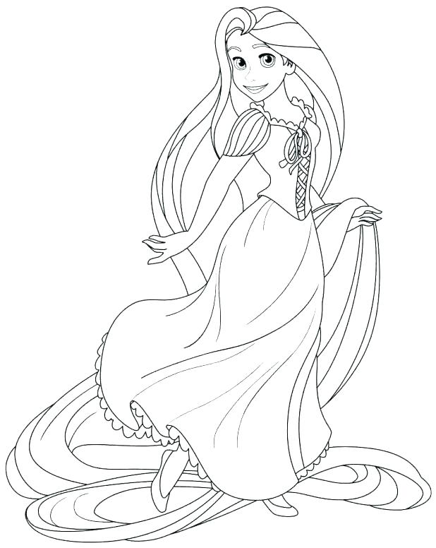 618x776 Tangled Printable Coloring Pages Princess Colouring Pages