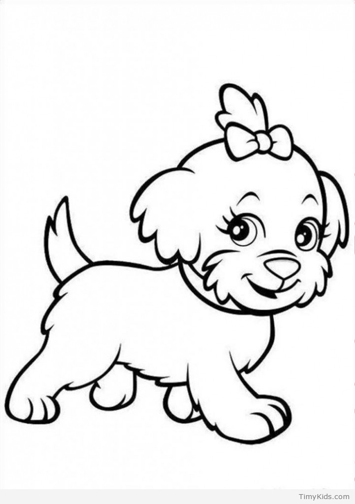 721x1024 Beautiful Baby Dog Coloring Pages 30 Puppy Coloring Pages