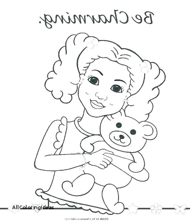 623x730 Baby Doll Coloring Pages Trend Dolls Ng Pages Free Download Girl