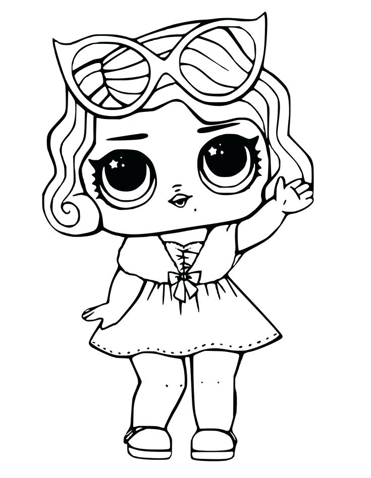 735x948 Baby Doll Para Colorear Surprise Doll Coloring Pages Leading Baby