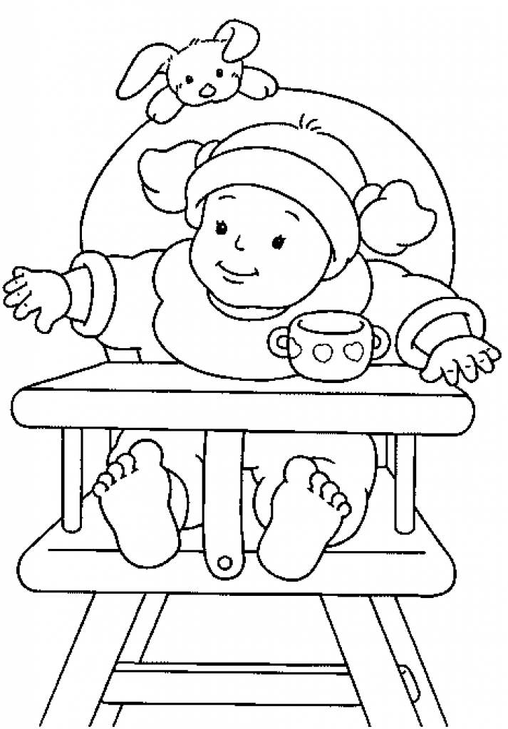 713x1024 Coloring Pages Baby Dolls Ba Doll Coloring Pages 13847