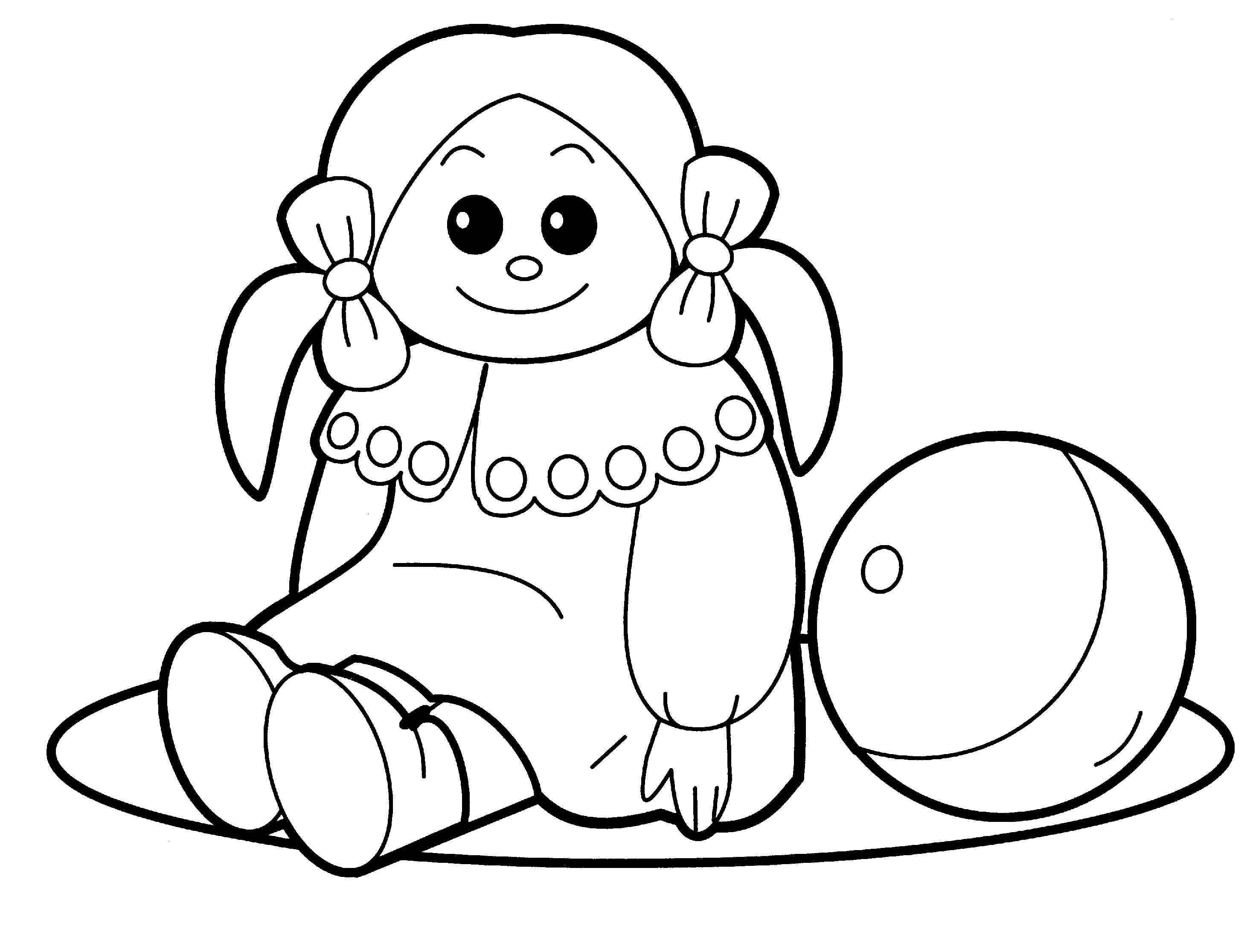 2930x2232 Baby Doll Coloring Page Pages Best