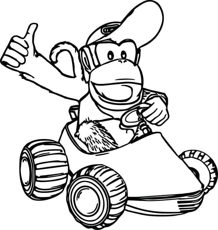 728x768 Donkey Kong Coloring Pages Vs Donkey Coloring Pages And By Baby