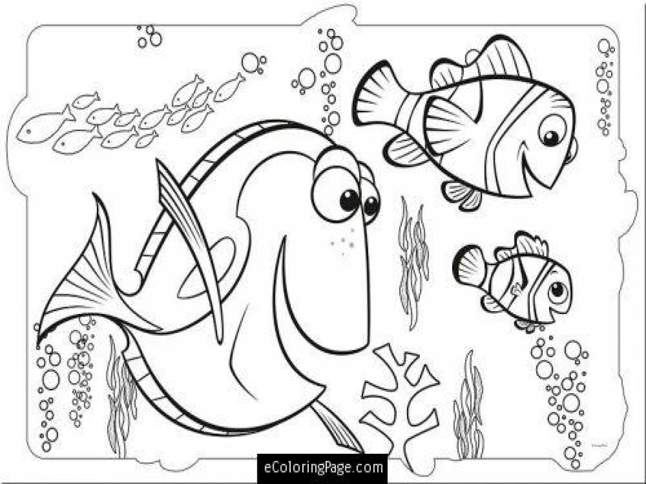 1280x960 Dory Coloring Pages To Print For Kids