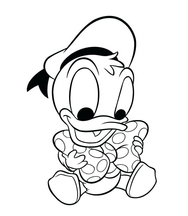 612x700 Donald Duck Coloring Pages Icontent