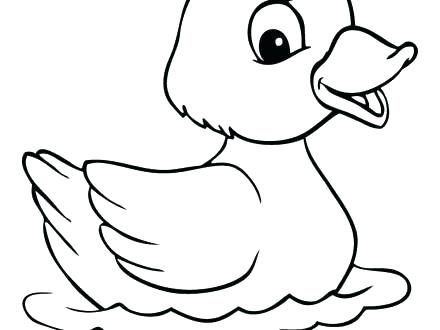 440x330 Baby Duck Coloring Page Duckling Coloring Page Baby Duck Coloring