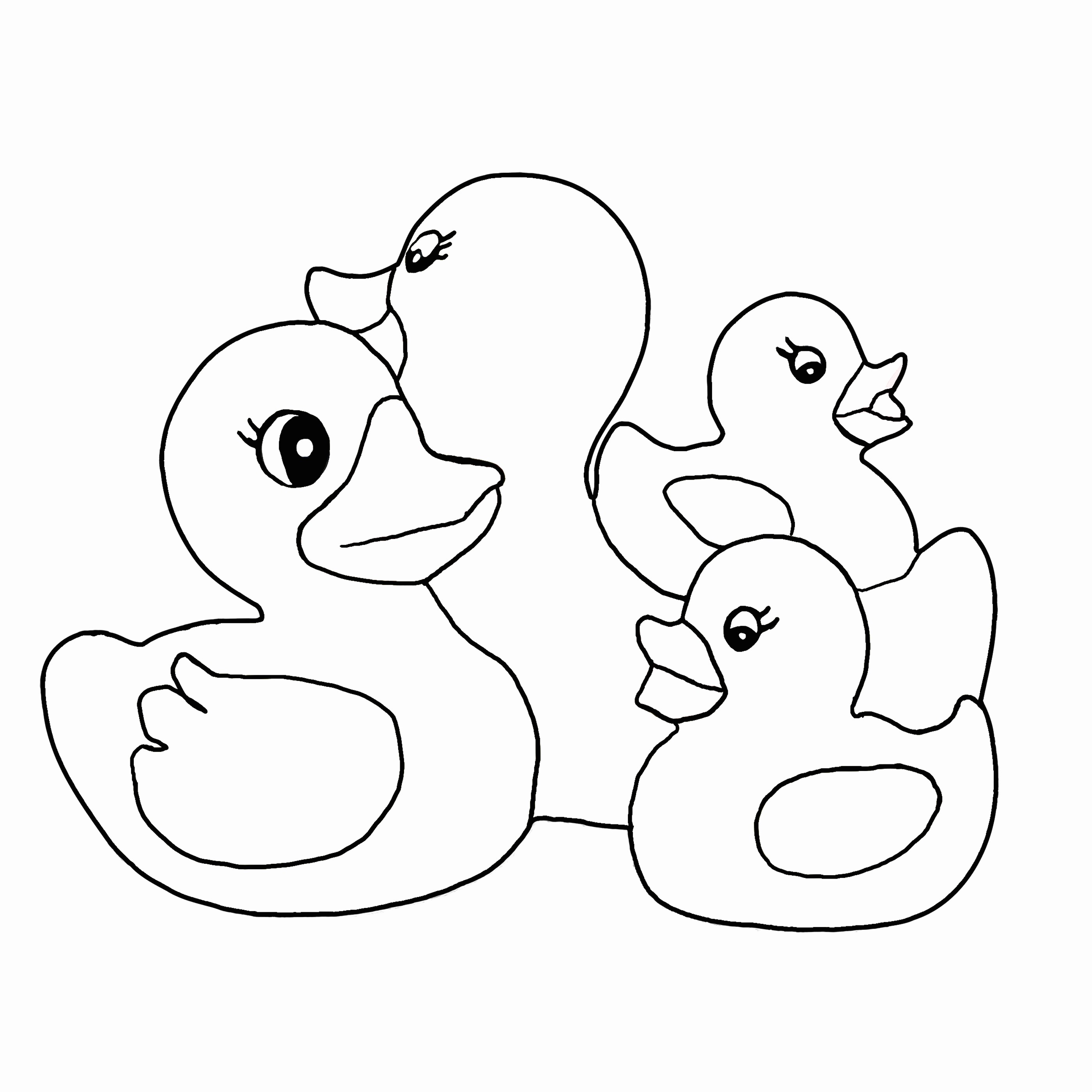 2800x2800 Fresh Copy Coloring Pages Baby Ducks