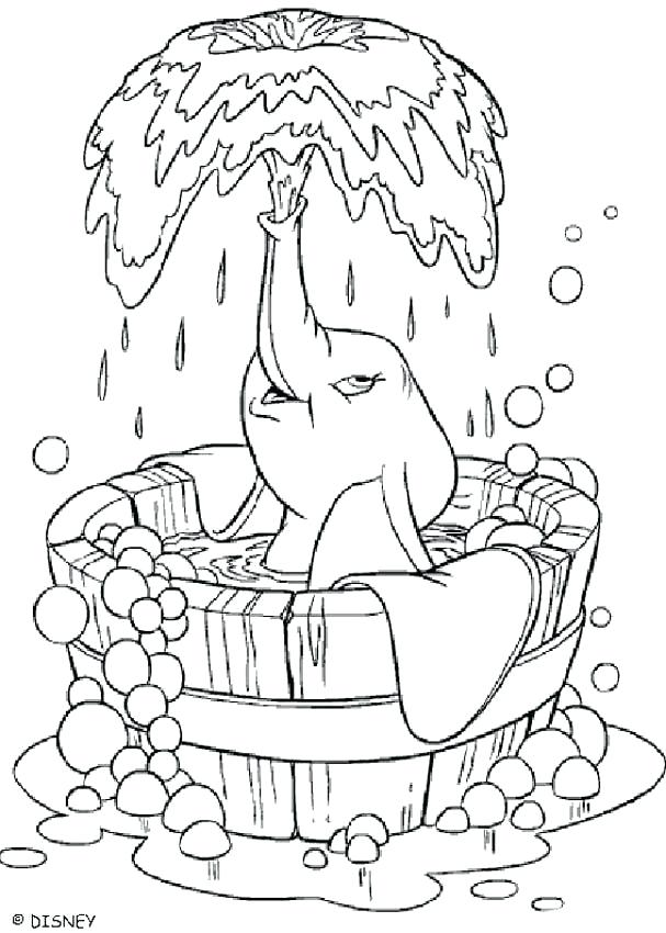 607x850 Dumbo Coloring Pages Dumbo Coloring Page Fan Photo Dumbo Coloring