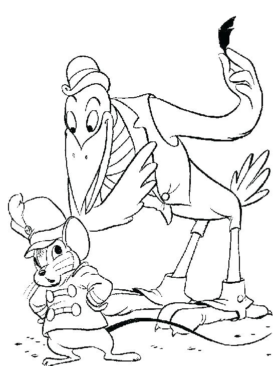 557x730 Dumbo Colouring Book Dumbo Coloring Pages Baby Dumbo Coloring