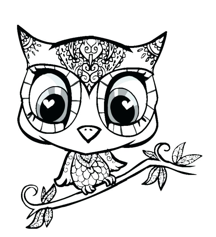 750x825 Coloring Pages Animal Cute Printable Coloring Pages Cute Baby