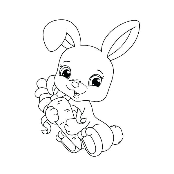 600x600 Baby Bunnies Coloring Pages Baby Easter Bunny Coloring Pages