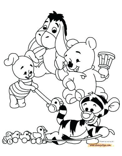 391x500 Eeyore Coloring Page Valentine Coloring Pages Baby Eeyore