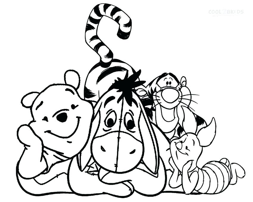850x677 Eeyore Coloring Pages And Friends Coloring Pages Baby Eeyore