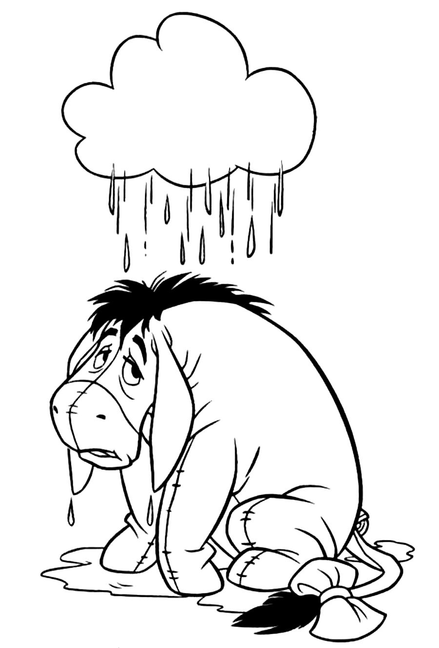 900x1329 Spectacular Inspiration Eeyore Coloring Pages Halloween Valentine