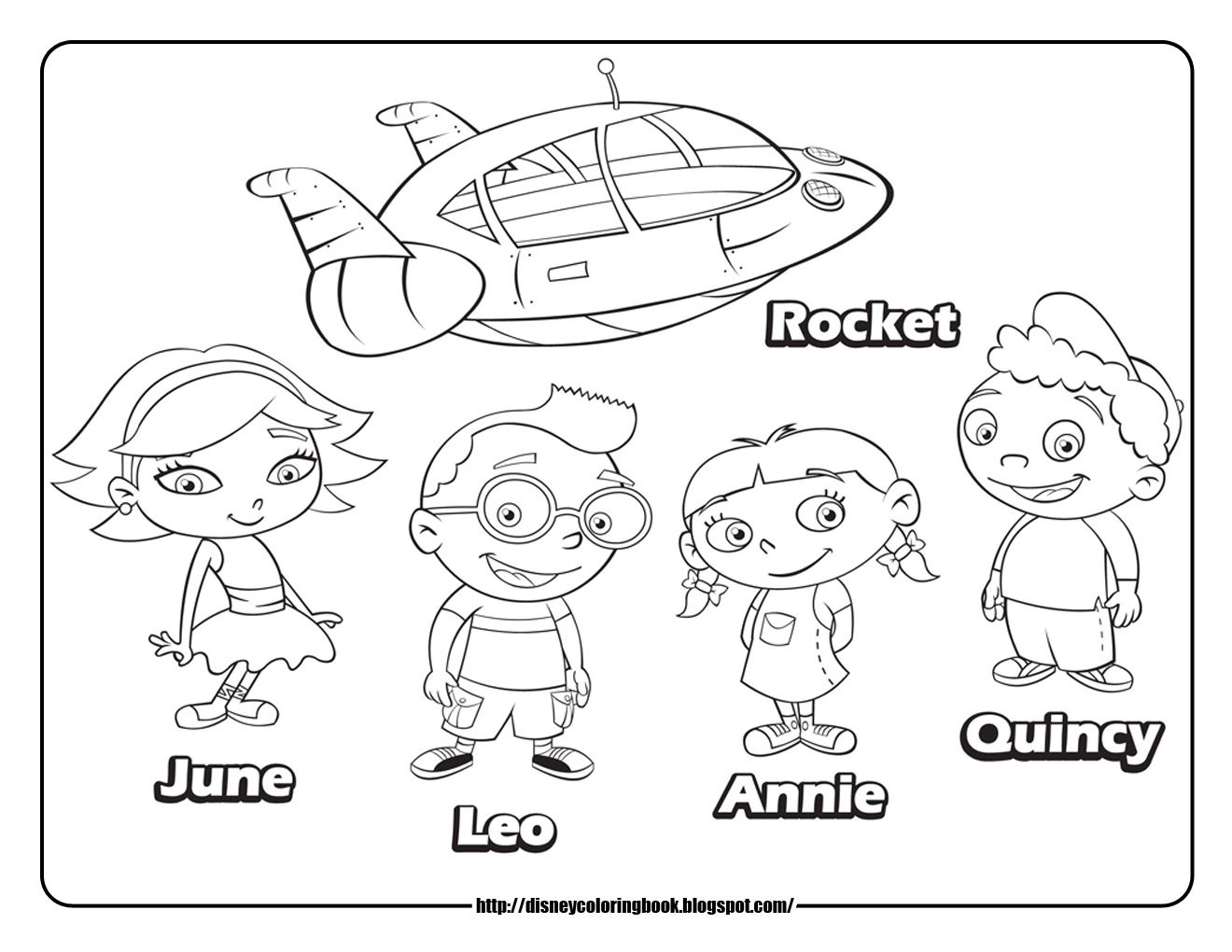 1320x1020 Download Little Einsteins Coloring Pages Little Einsteins