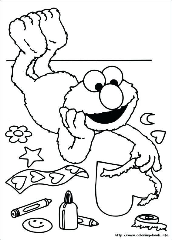 567x794 Elmo Coloring Sesame Street Coloring Page New Baby Elmo Coloring