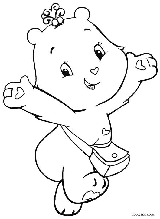 529x720 Printable Care Bears Coloring Pages For Kids Cool2bkids