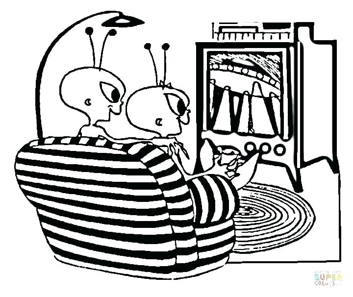 720x606 Tv Coloring Page Boomerang Coloring Pages Printable In Coloring