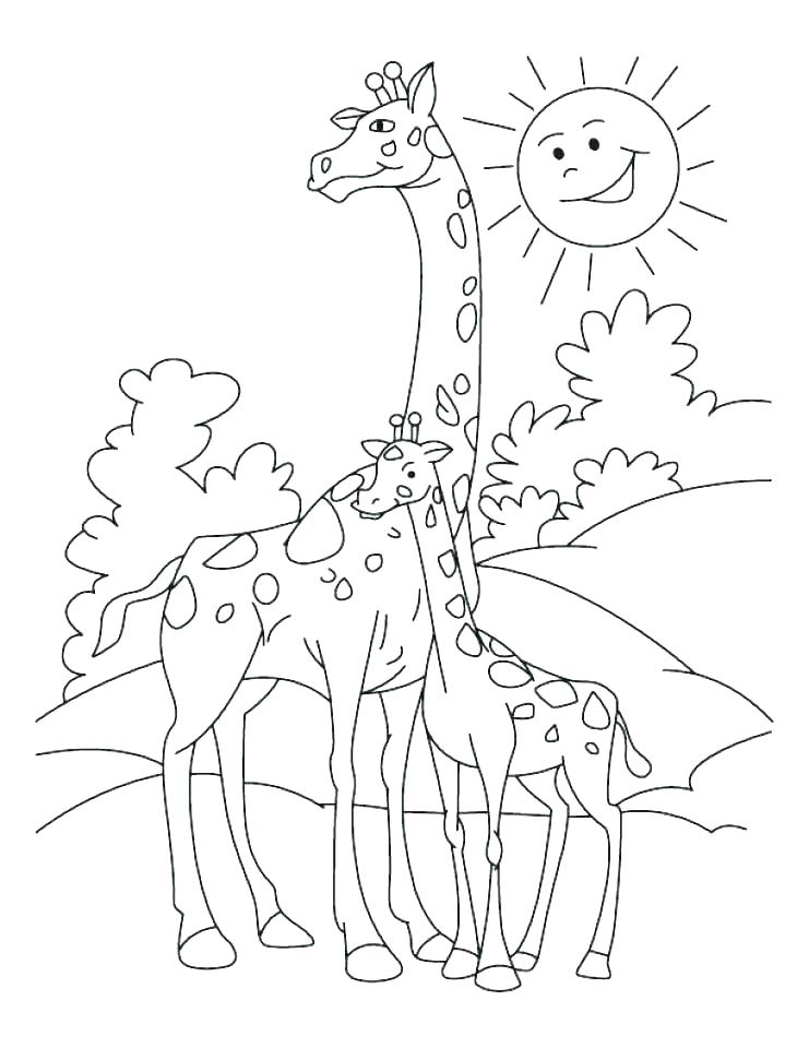 741x960 Giraffe Coloring Pages Giraffe Mandala Coloring Pages