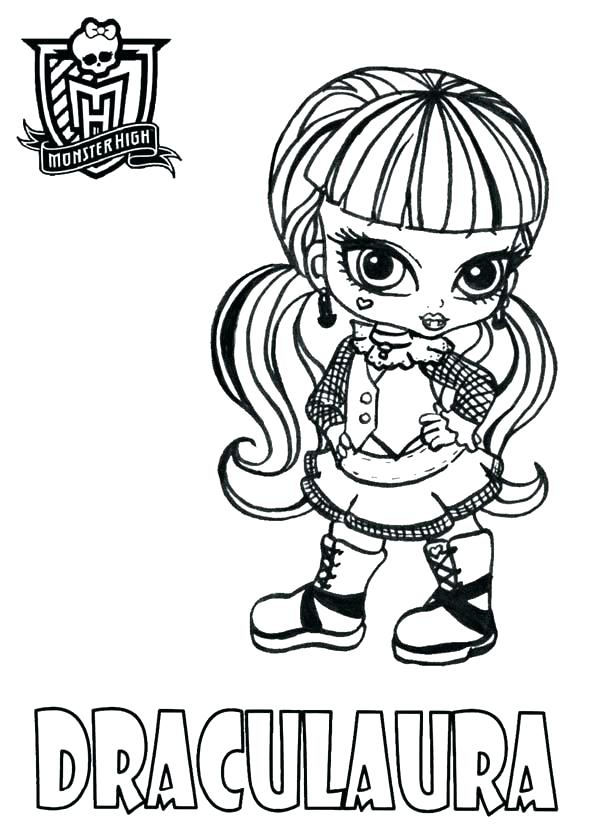 600x834 Babies Coloring Pages Monster High Baby Coloring Pages To Print