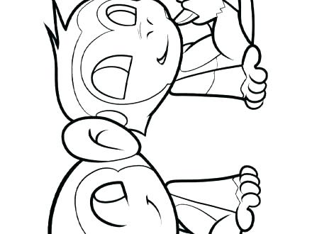 440x330 Baby Monkey Coloring Pages Monkey Coloring Pictures Baby Monkey