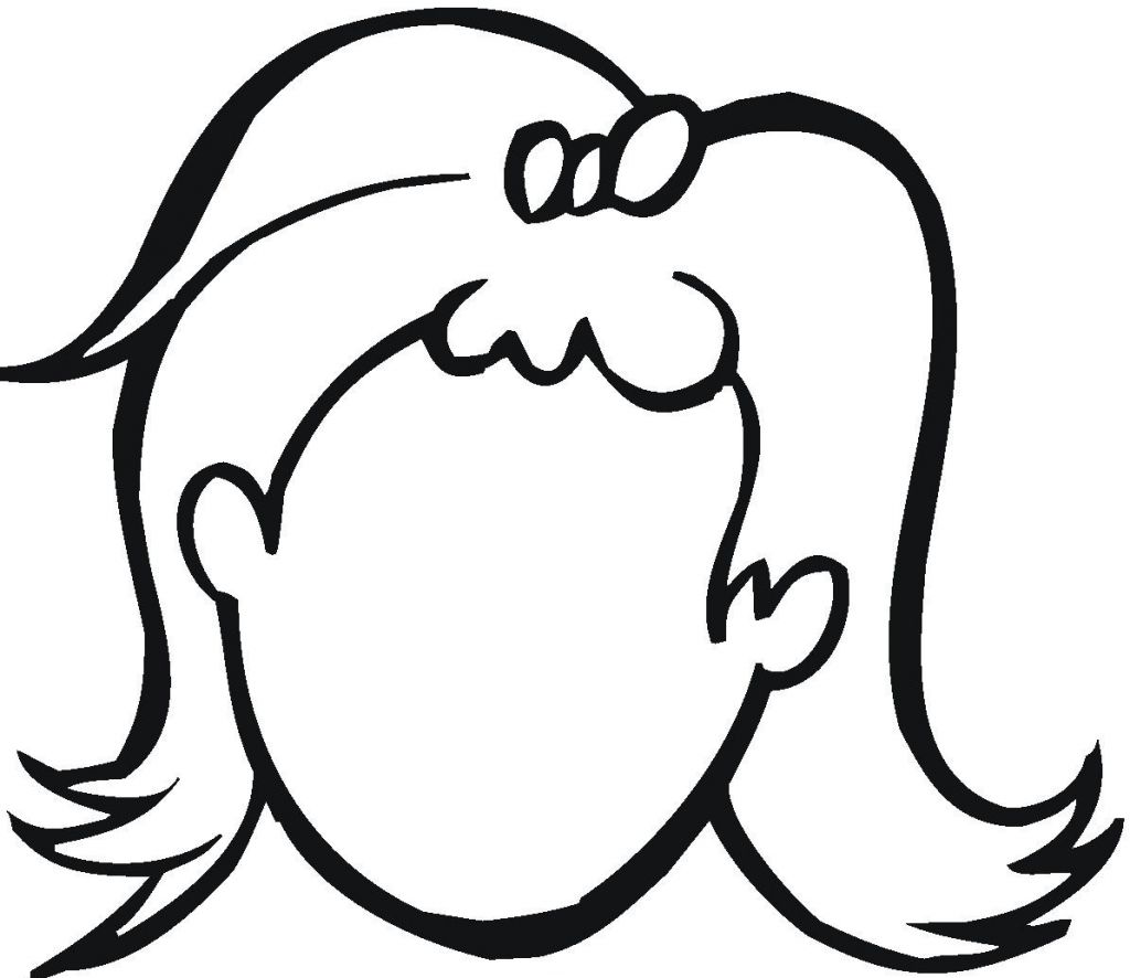 1024x886 Best Template Face Girl Coloring Pages Free 2568 Printable
