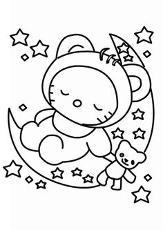 236x333 Free Printable Hello Kitty Coloring Pages For Kids Hello Kitty