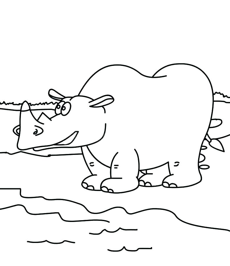781x900 Baby Hippo Coloring Pages Baby Lion Coloring Pages Baby Hippo