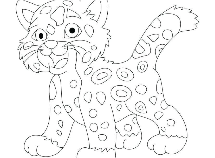 827x609 Baby Jaguar Coloring Pages Jaguar Coloring Pages Jaguar Coloring
