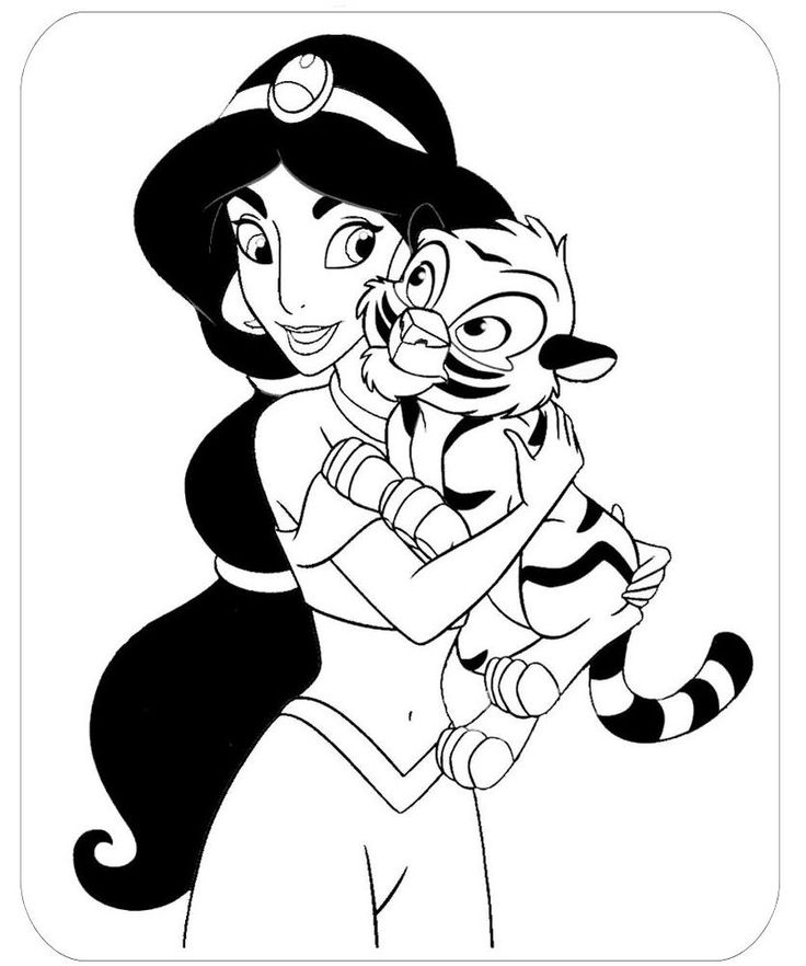 736x882 Baby Tiger Coloring Pages To Download And Print For Free