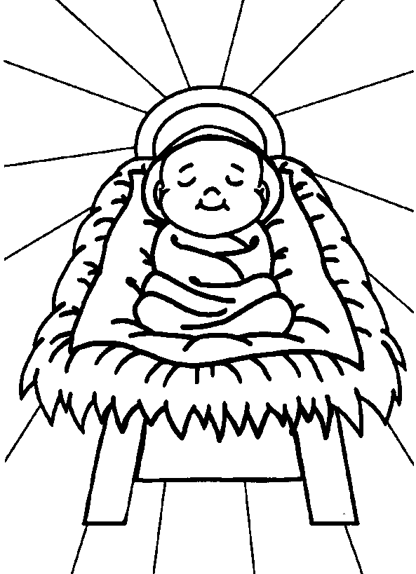 593x819 Free Printable Nativity Coloring Pages For Kids