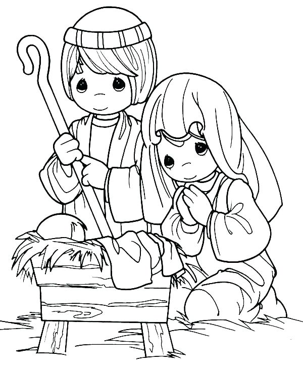 600x726 Baby Jesus Coloring Pages Here Are Baby Coloring Page Pictures