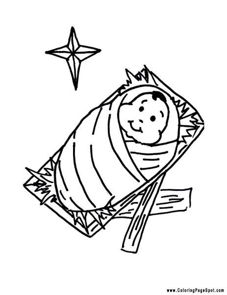 463x600 Jesus As A Child Coloring Pages Lovely Free Printable Baby Jesus