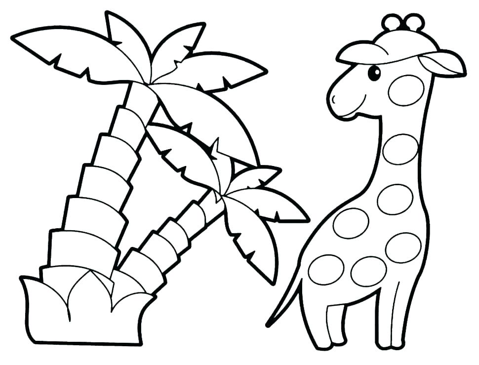 970x739 Jungle Animal Coloring Pages Jungle Animals Coloring Pages Kids