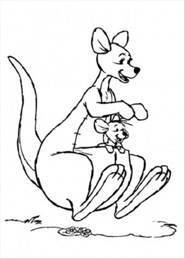600x840 Tree Kangaroo Coloring Pages Coloring Kids