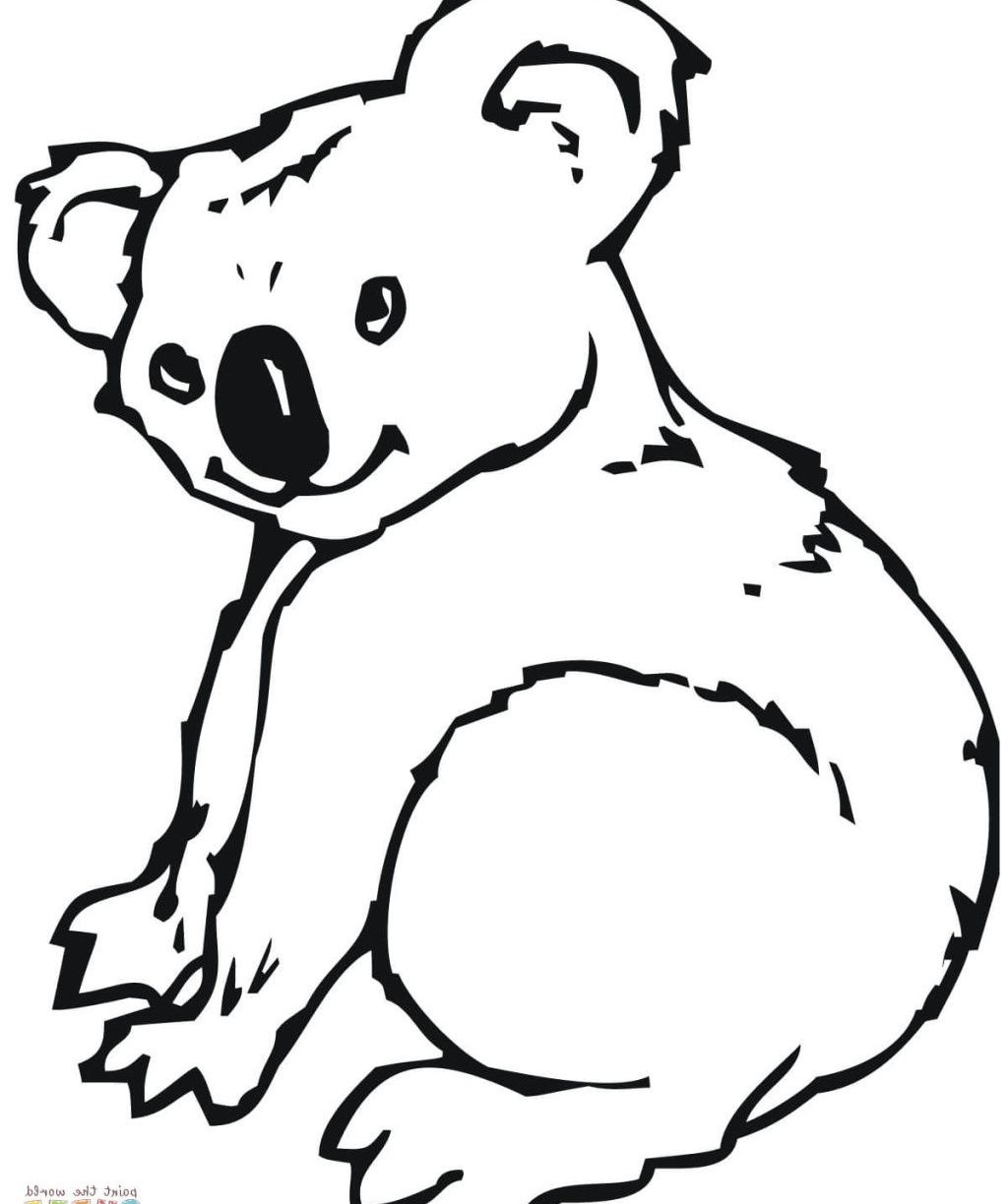 1024x1224 Gigantic Koala Coloring Pages Baby Cute 768x10
