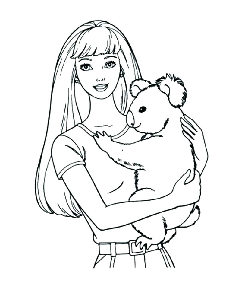 750x971 Koala Coloring Pages Coloring Pages Of Koalas Koala Coloring Page