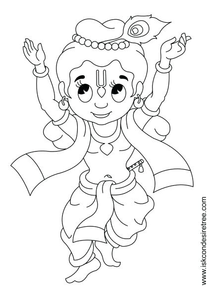 424x600 Coloring Pages Of Krishna Coloring Google Search Coloring Pages