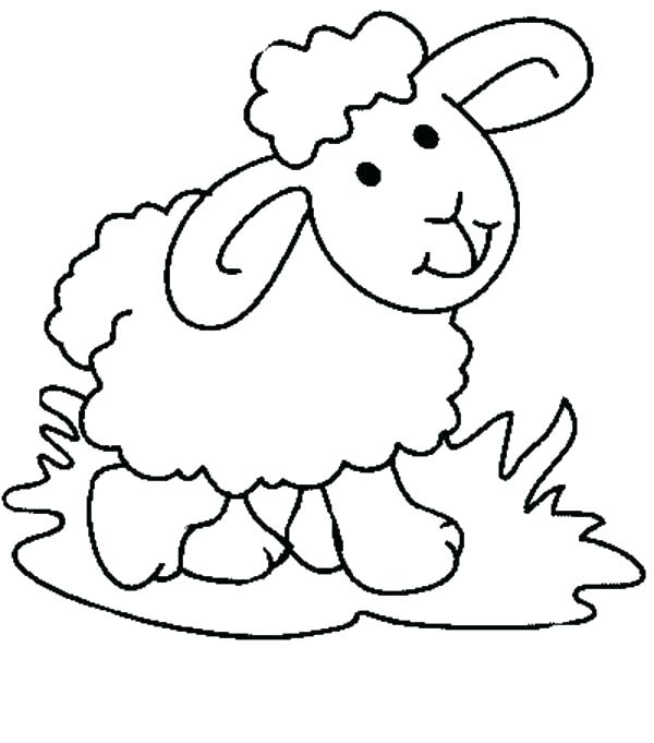 600x681 Sheep Coloring Page Awesome Sheep Coloring Pages On Coloring Pages