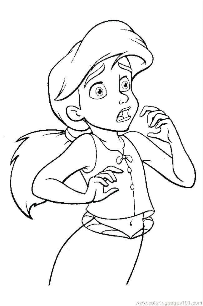 650x977 Flounder Coloring Pages Little Mermaid Coloring Games The Little