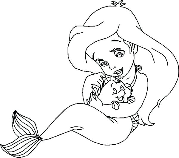 600x531 New Coloring Pages Of Mermaids Or Mermaid Coloring Pages 34